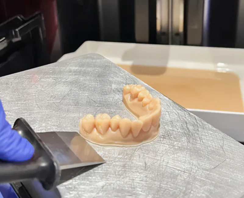 3D printed clear aligners